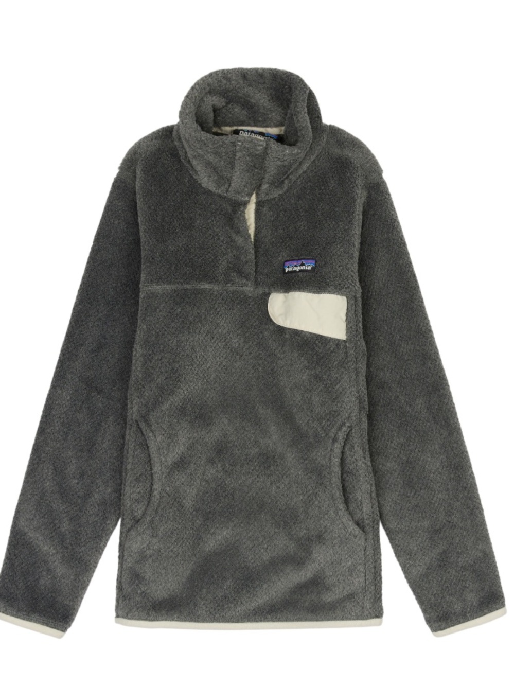 Patagonia Women’s S  Dark Gray Re-Tool Snap-T Fleece Pullover Hiking Outdoor